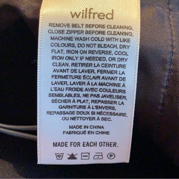 Aritzia Wilfred High Tied Faux Leather Pants - Picture 10 of 11